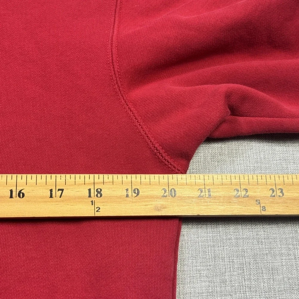 Nike Air Jordan Fleece Hoodie Mens‎ Small Red Pullover Heavyweight Hooded